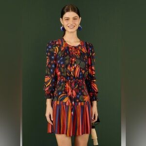 Farm Rio dress, multi color size Medium
